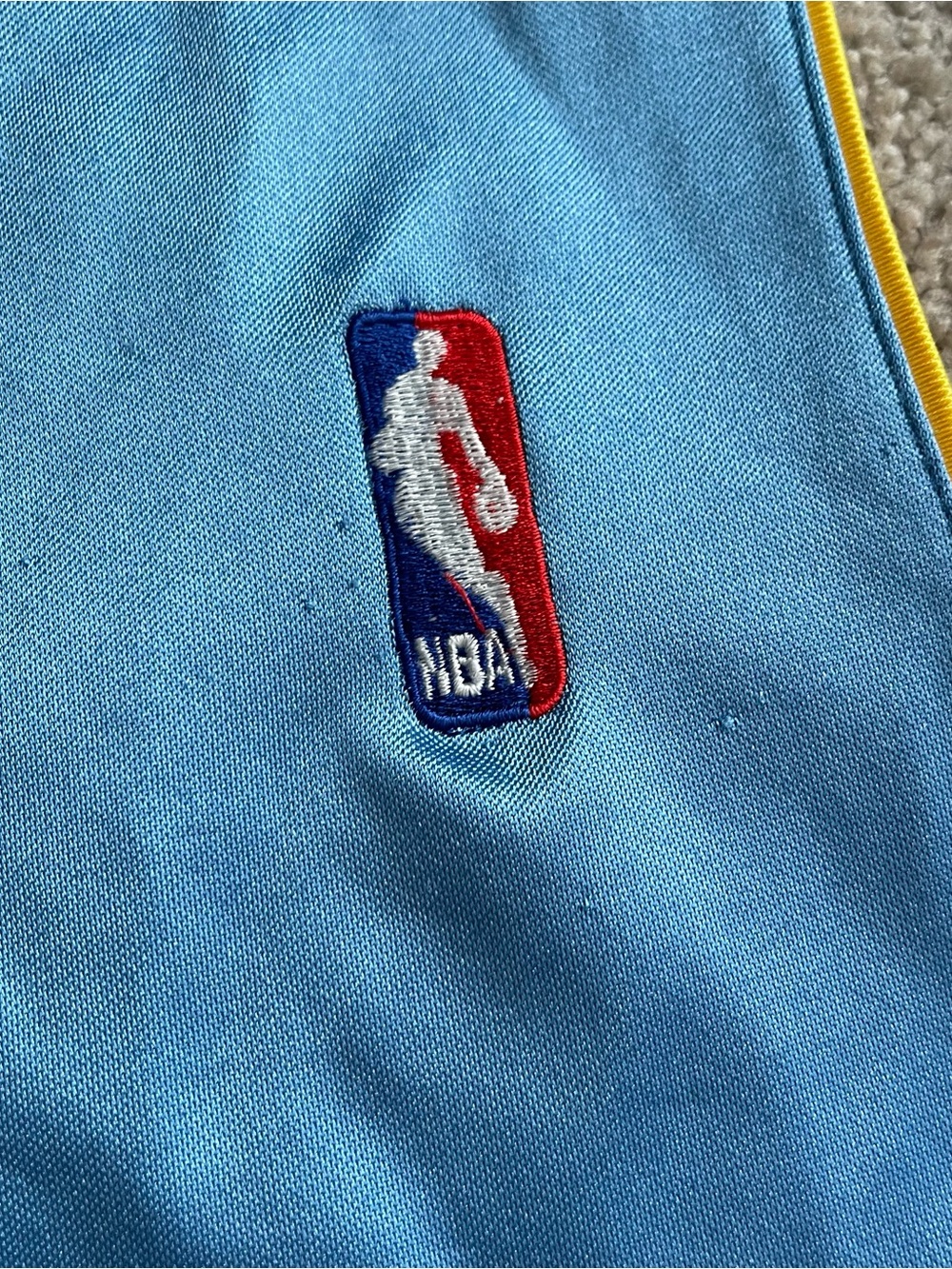 Vintage Adidas Chris Andersen Denver Nuggets Jersey 48 Birdman XL - Picture 7 of 11